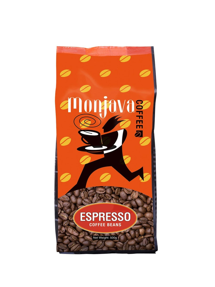 MONJAVA COFFEE BEANS ESPRESSO 500G Village Grocer 1st Avenue