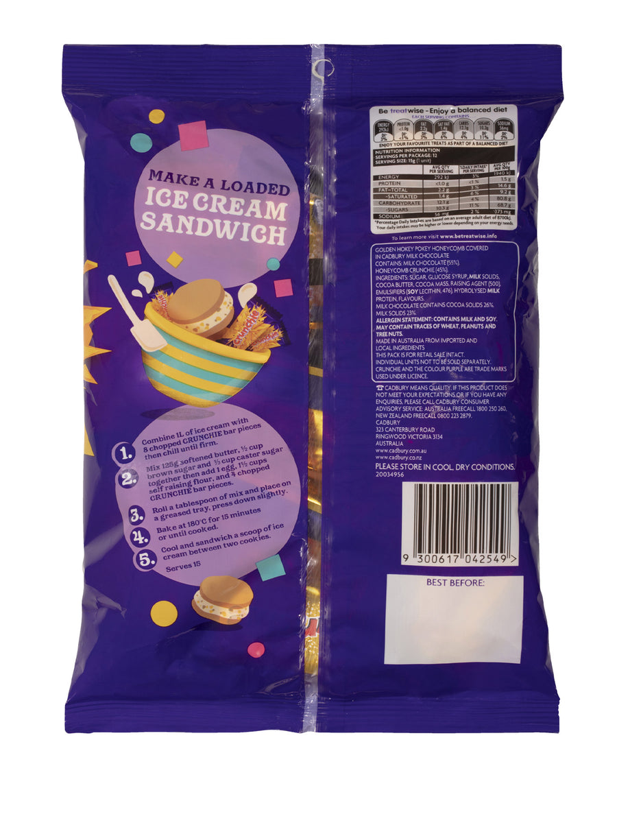 CADBURY SHAREPACK CRUNCHIE 180G – Village Grocer - 1st Avenue