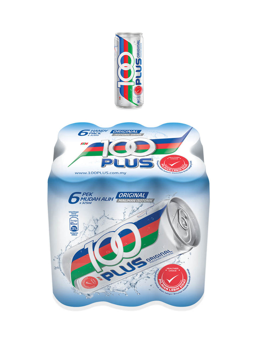 100 Plus Rip Off 100 PLUS ORIGINAL 6X325ML – Village Grocer - 1st Avenue