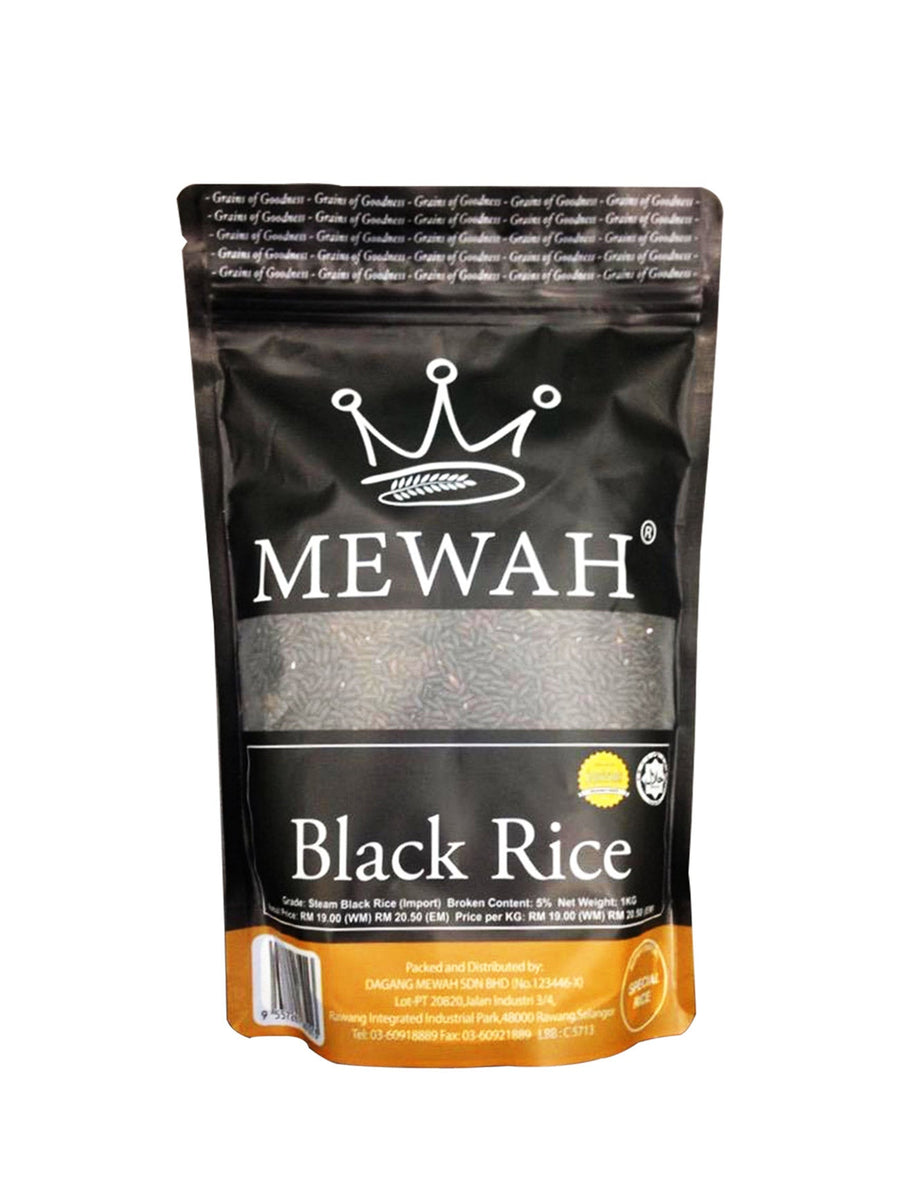 MEWAH BLACK RICE 1KG – Village Grocer - 1st Avenue